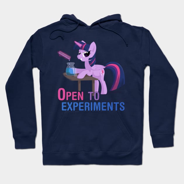 Open to experiments Hoodie by Stinkehund